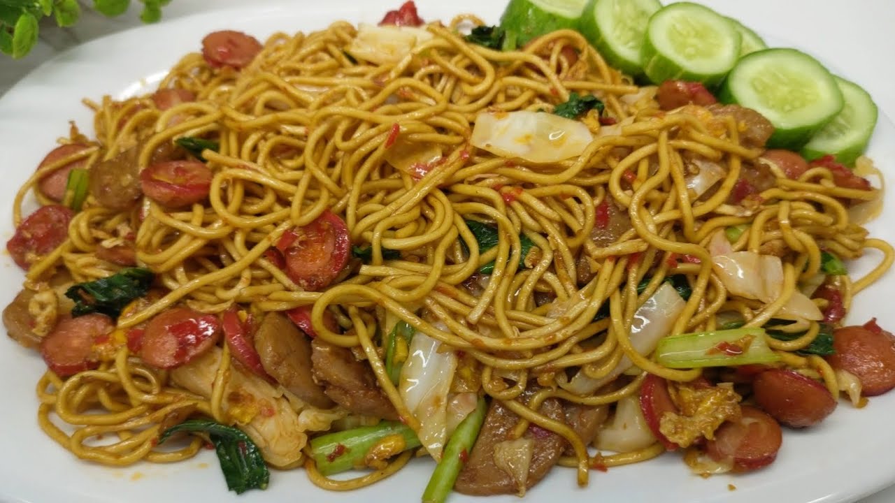 Mie Tek Tek goreng